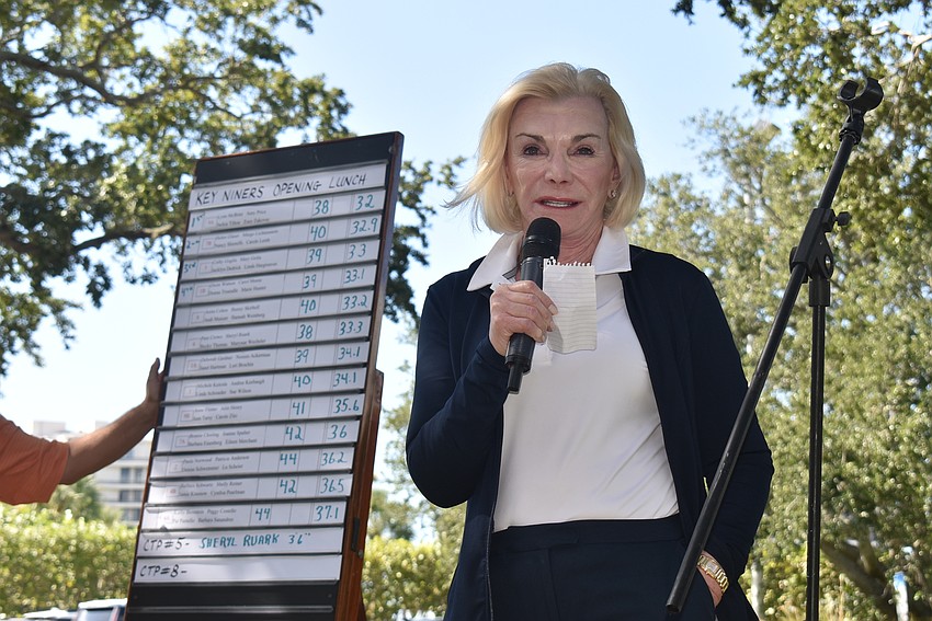 Noreen Ackerman started her last season as president.