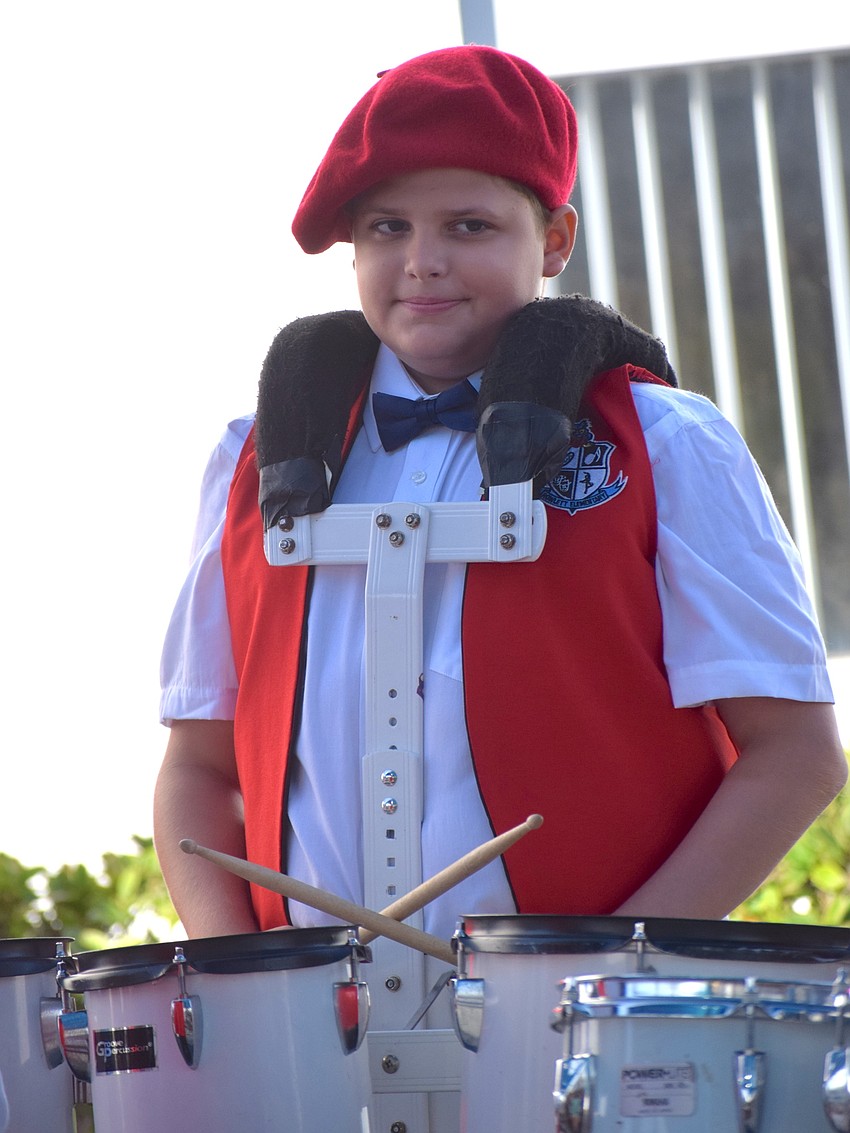 East County resident Noah LaBarr is part of the Rowlett Academy Strikers Drumline.