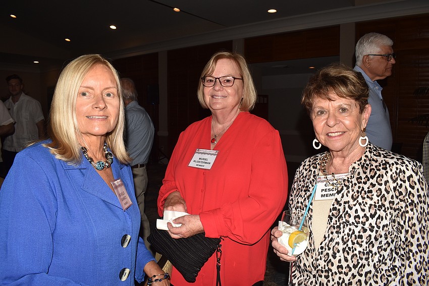 Michelle Giannico, Muriel Klosterman and Carol Peschel