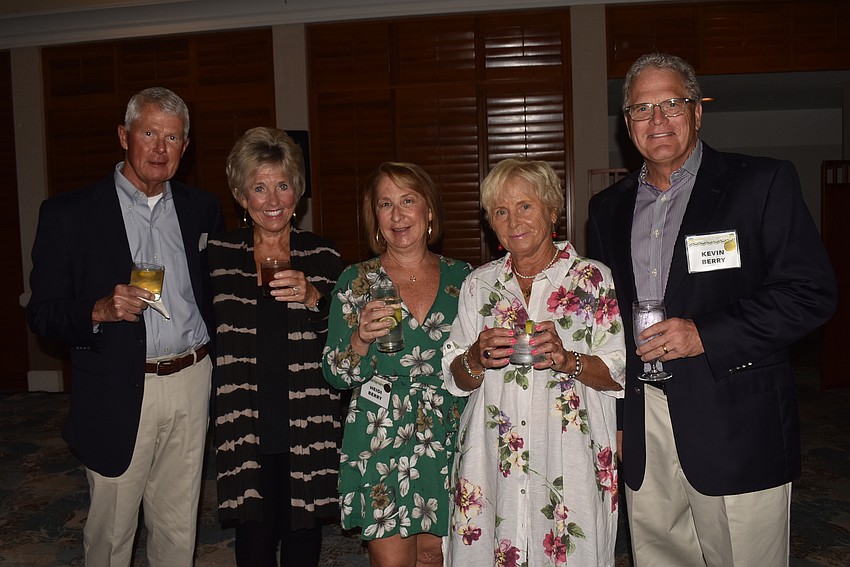 Gary and Gwen Wallin with Heidi Berry, Marie Guillet and Kevin Berry