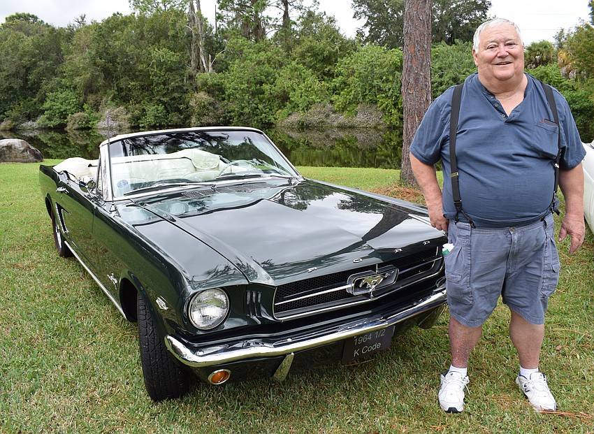 John Wishart of Lakewood Ranch said only 500 of his 1964 1/2 Mustang were made.