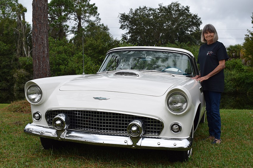 Brenda Holland of Braden Woods named her 1956 Thunderbird 