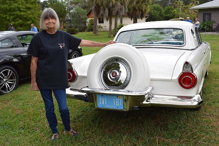 Brenda Holland of Braden Woods said her 1956 Thunderbird was the same model driven by Suzanne Somers in American Graffiti.