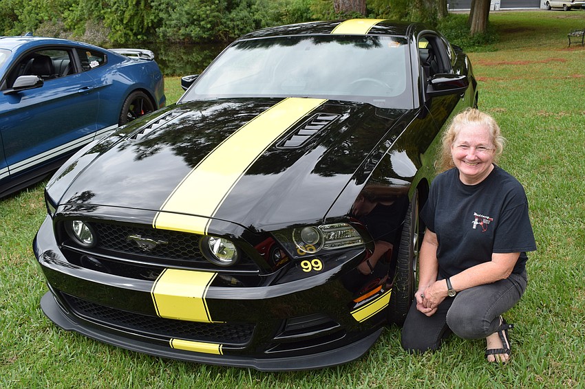 Norma Fender of East County wanted a special car to bring to shows, and she got one in a 2014 Penske GT that was used by Hertz as a rental car.