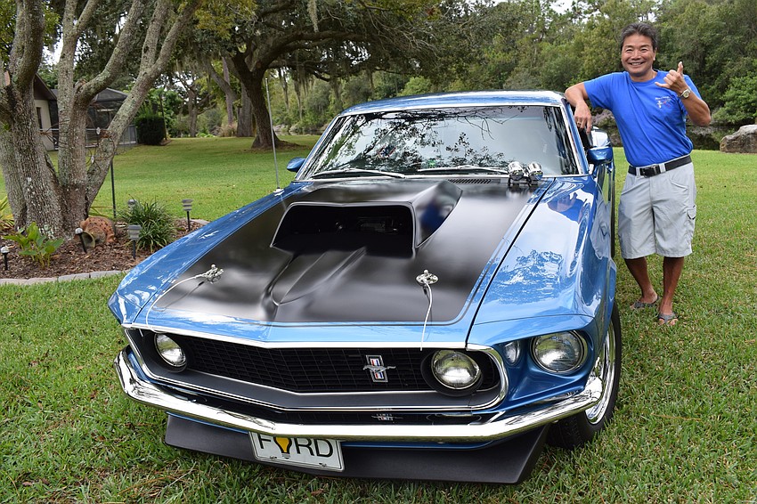 George Okada of Bradenton once wrecked his dad's 1969 Mach I, and now has one of his own.