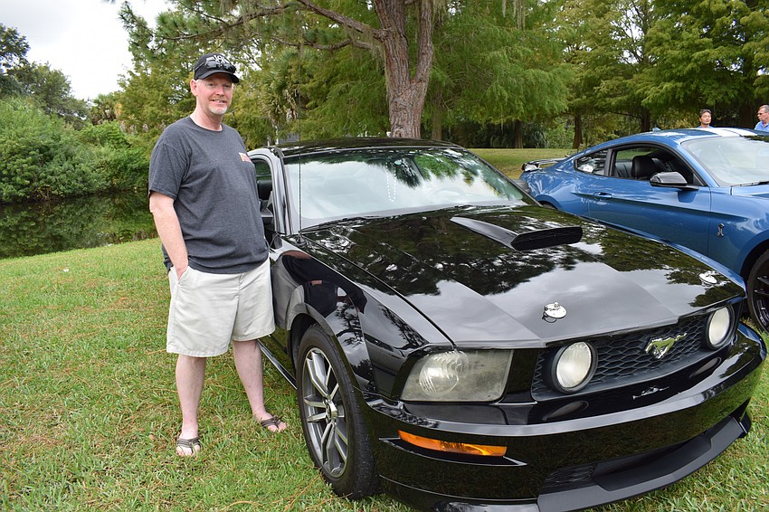 Kelvin Etchison of Palmetto says if you are going to have a daily driver as your show car, you will have to work hard to keep it clean.