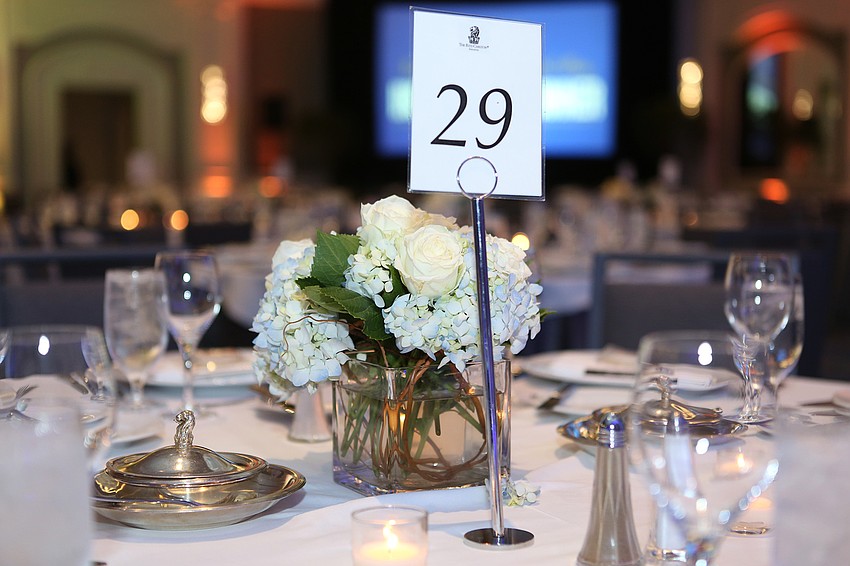 The event was held at the Ritz-Carlson, Sarasota.