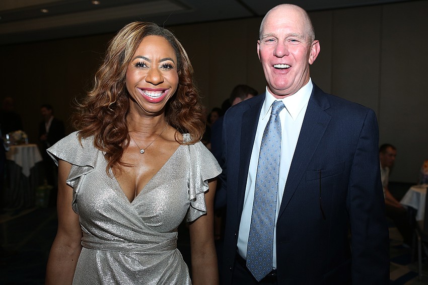 Shawny Robey and speaker Steve Ford