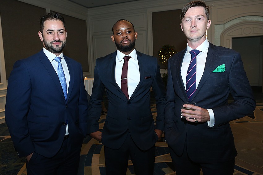 Demetrius Soteriou, Winston Kambondoma and Morgan Jaffray
