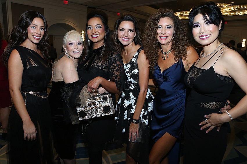 Alysha Shelby, Elisabeth Waters, Umbreen Khalidi-Majeed, Amie Austin, Donna Koffman and Jaclyn Brunckhorst