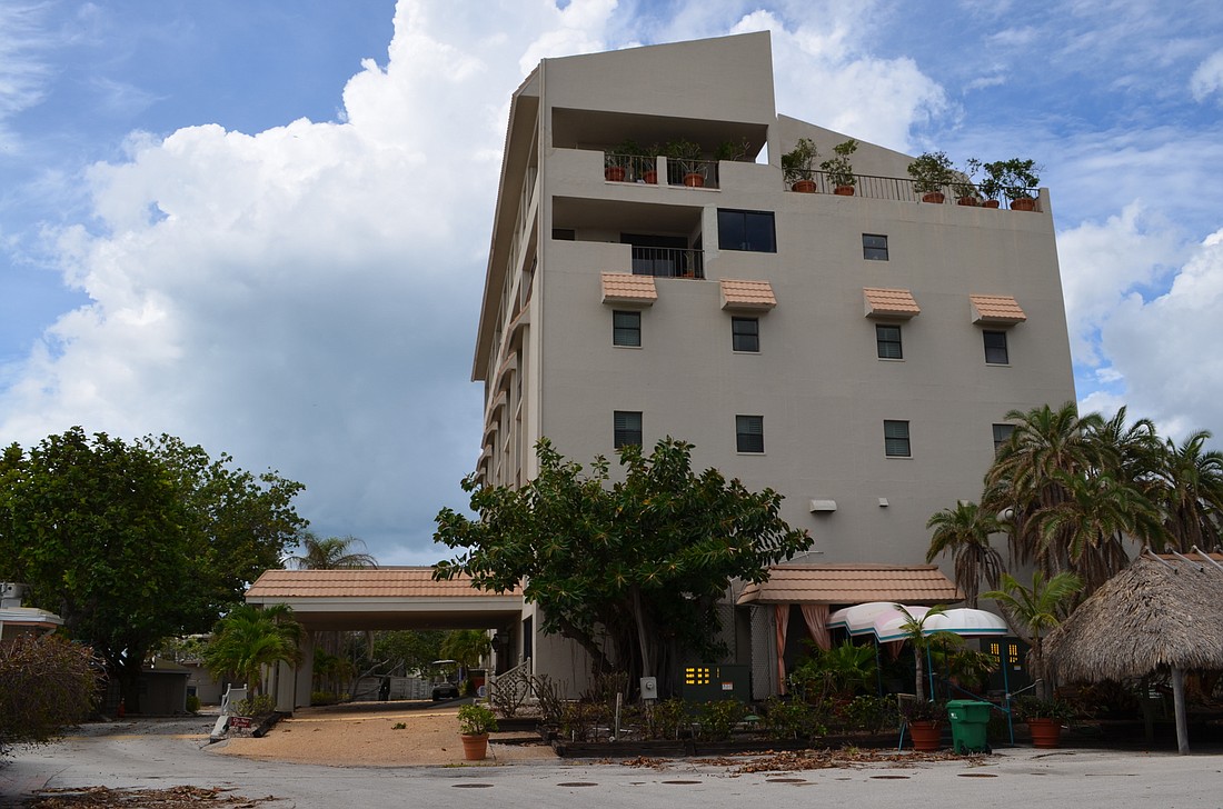 Police observed a smashed door at the south entrance of the mid-rise building at the center of the property when they responded to the call, according to the incident report. The mid-rise building is in need of repairs and contaminated with mold.