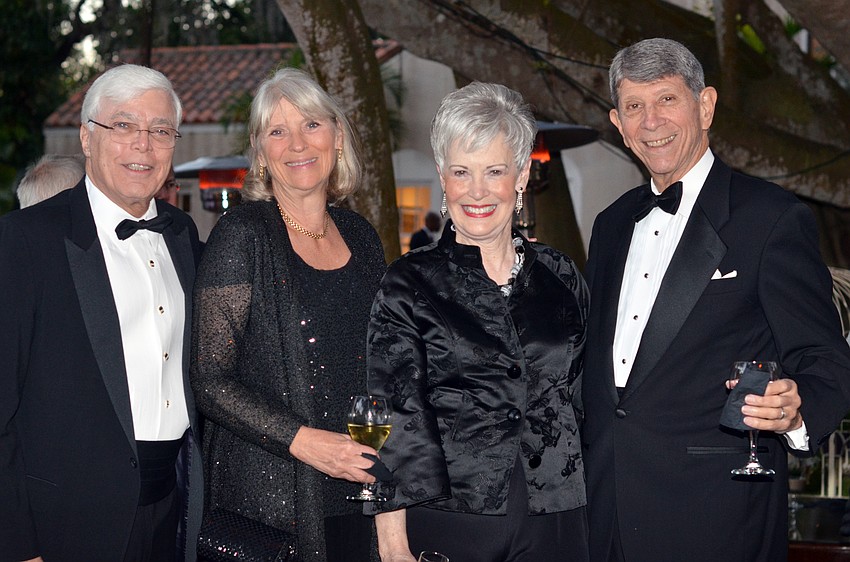 Mike Baker, Dee Kropf, Donna Baker and Arnie Kropf