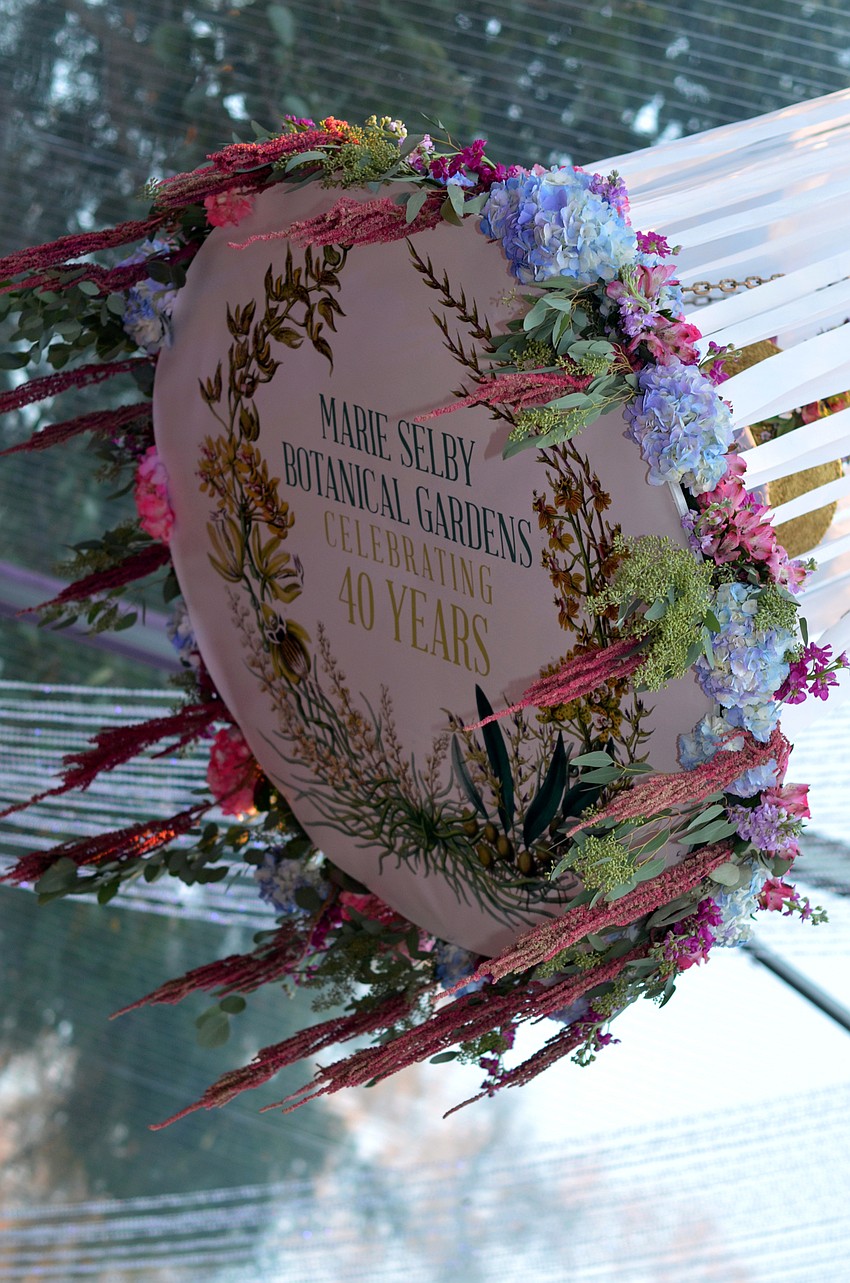 The 2016 Orchid Ball — Gowns in the Garden: Experience the Growth was held on Saturday, Feb. 13, at Marie Selby Botanical Gardens.