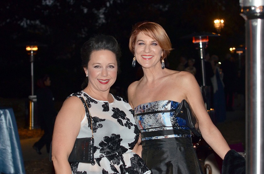 Sandy Ferrell and Robyn Marin