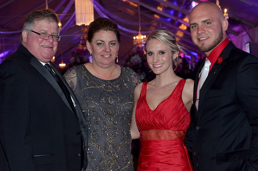 Stephen and Michelle Hazeltine with Taylor Smith and Clayton Hazeltine