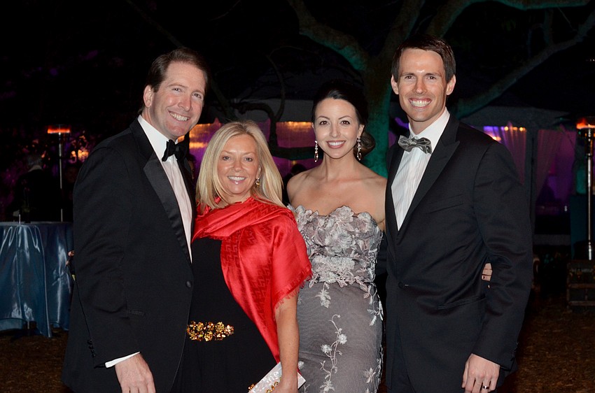 Dr. Bill and Crystal Lahners with Diana and Matt Buchanan