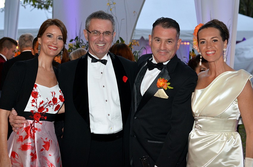 Margie and Dr. Kelvin Cooper with Daniel and Jeannie Perales