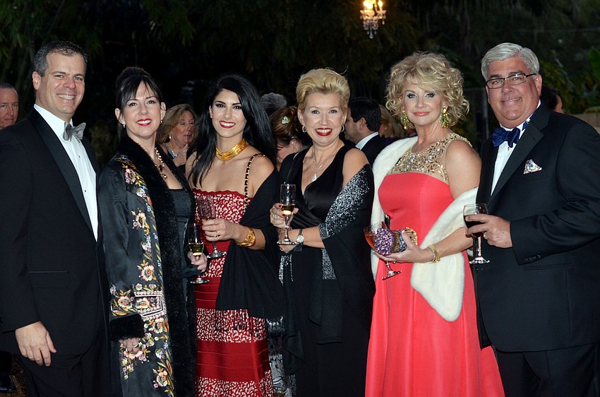 Roberto and  Clara Villanueva, Christina Sadler, Maryse Lelievre and Gay and Paul Daniel