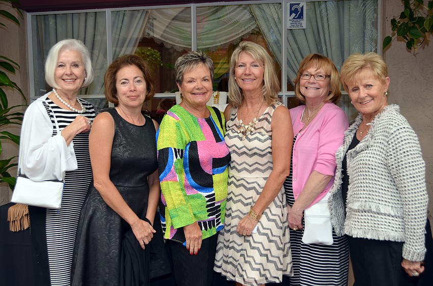 Barbara Grodahl, Marcia Siebenburgen, Kathie May, Claudia Tenhundfeld, Nancy Wiger and Judy Gayheart