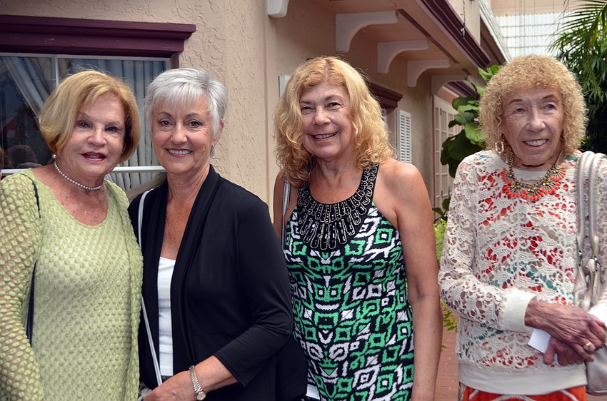 Linda Conway, Sandy Bichard, Elva Cullinane and Fran Medzig