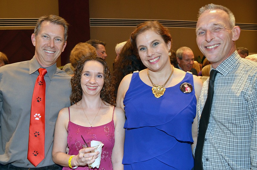 Jerry Edington, Stacy Johnson, Eva Ojolick and Steve Hessling