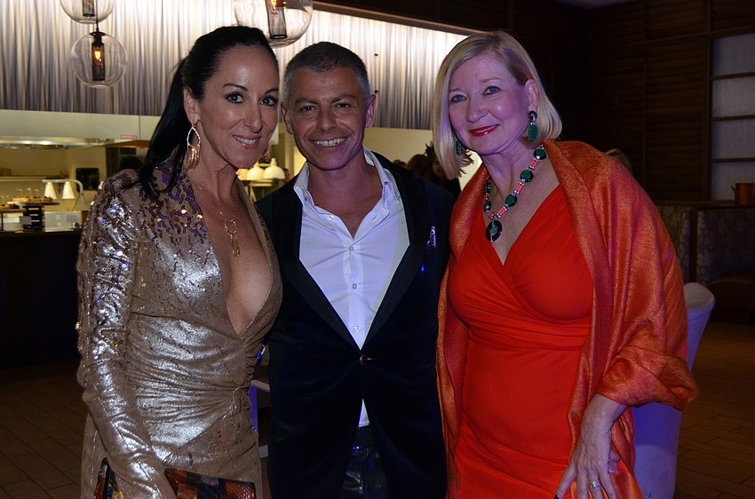 Ashley Kozel, Marco Radisic and Deborah Blue