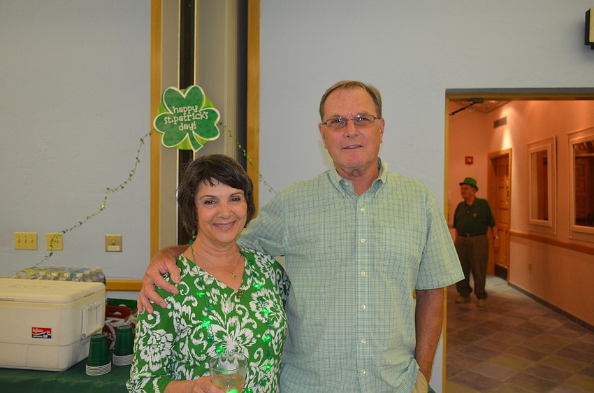 Event organizers Phyllis and Jim McGuire