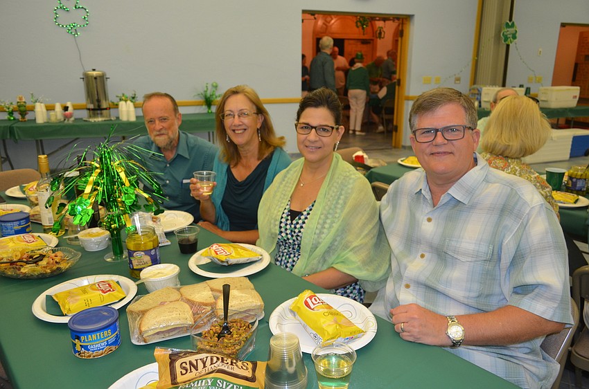 Vinny and Donna Flynn and Adriana and Alex Hoggard