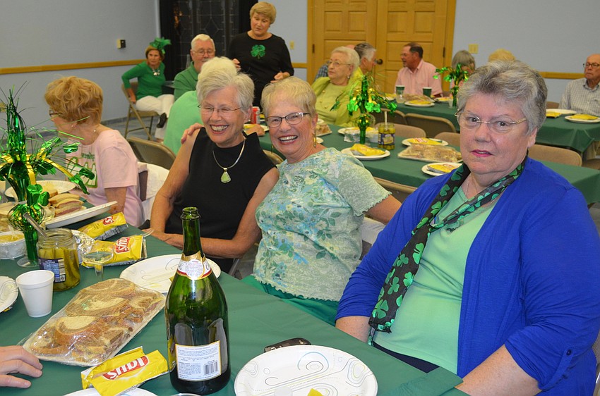 Clara McGonigle, Dionne Reinert and Christine Winchester