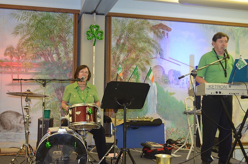 Majella and Patsy Carroll perform.