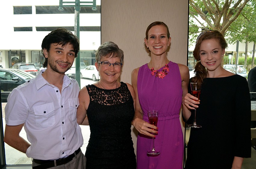 Logan Learned, Ginny Winkler, Kristi Kleine and Elizabeth Sykes