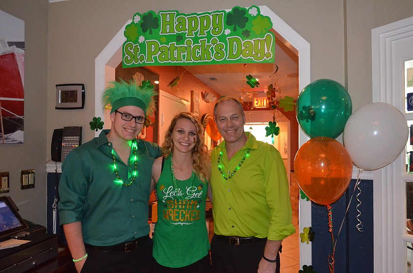 Connor, Mackenzie and General Manager Erick Flanagan