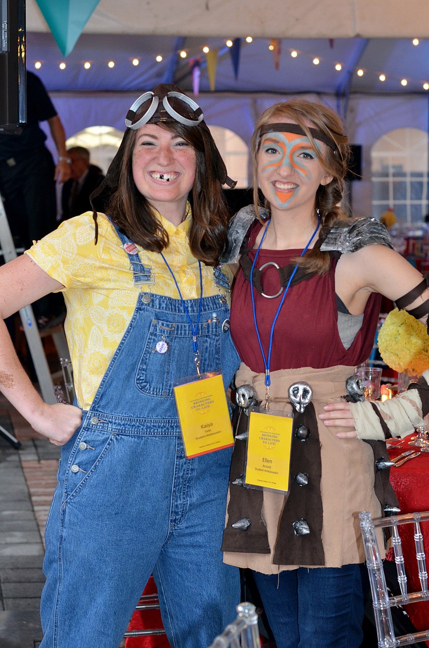 Kaiya Telle as Elle from 'Up' and Ellen Arnold as Astrid from 'How to Train Your Dragon'