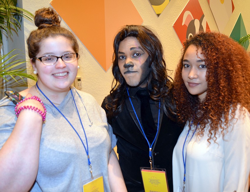 Marissa Ebanks, Derrek Gunnells and Tebello Mosenene