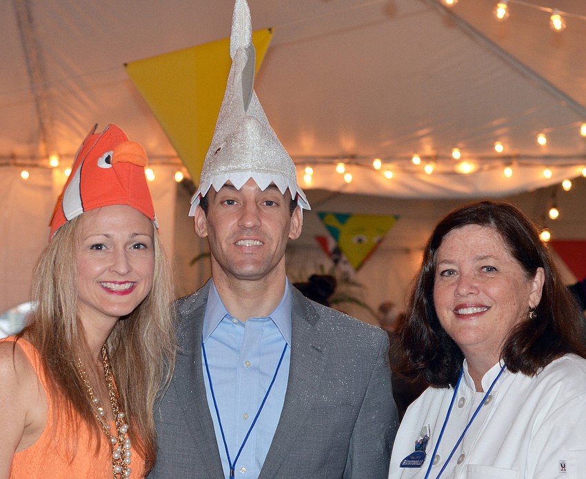 Erin and Patrick Duggan with Stephanie Grosskreutz