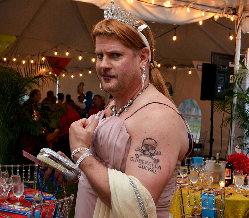 Dan Hoffe as Cinderella's ugly stepsister