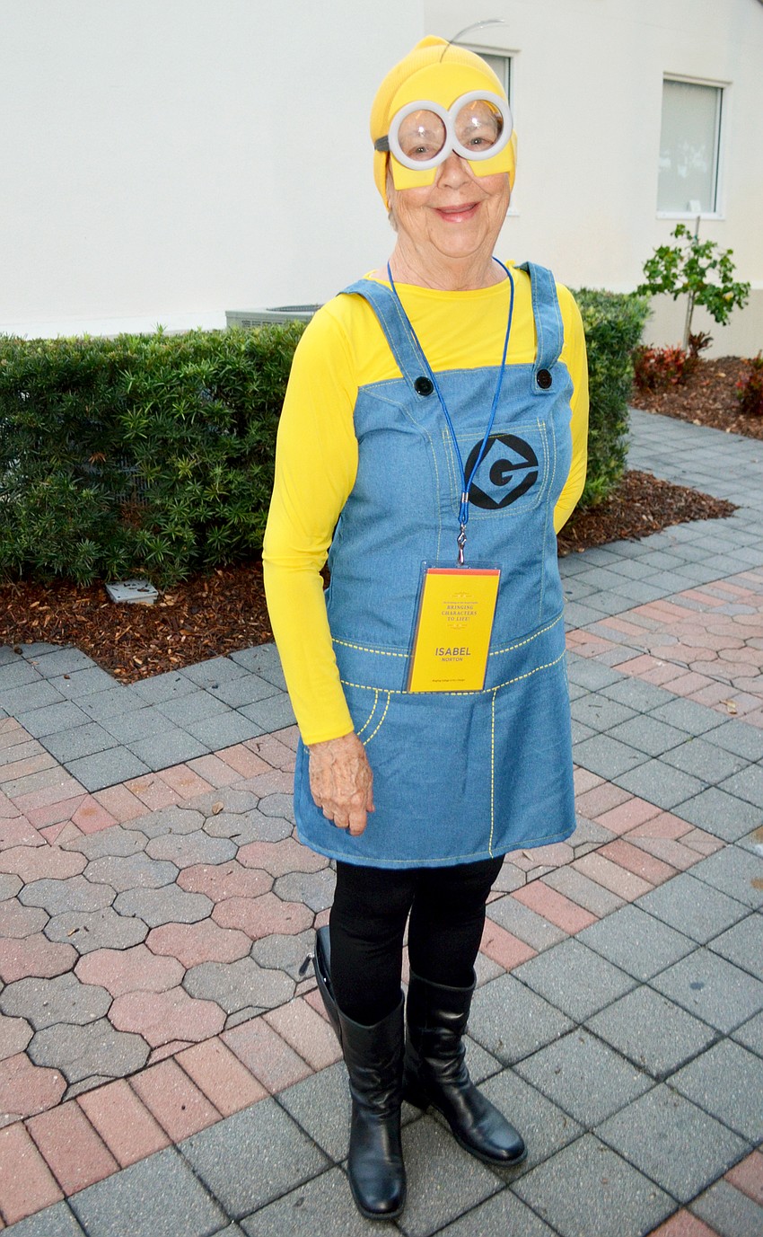 Isabel Norton as a minion