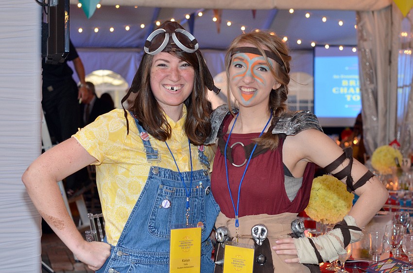 Kaiya Telle as Elle from 'Up' and Ellen Arnold as Astrid from 'How to Train Your Dragon'