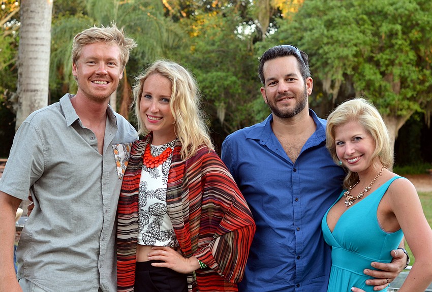 David Barker, Maja Decker, Paul Clayton and Tracey Fried