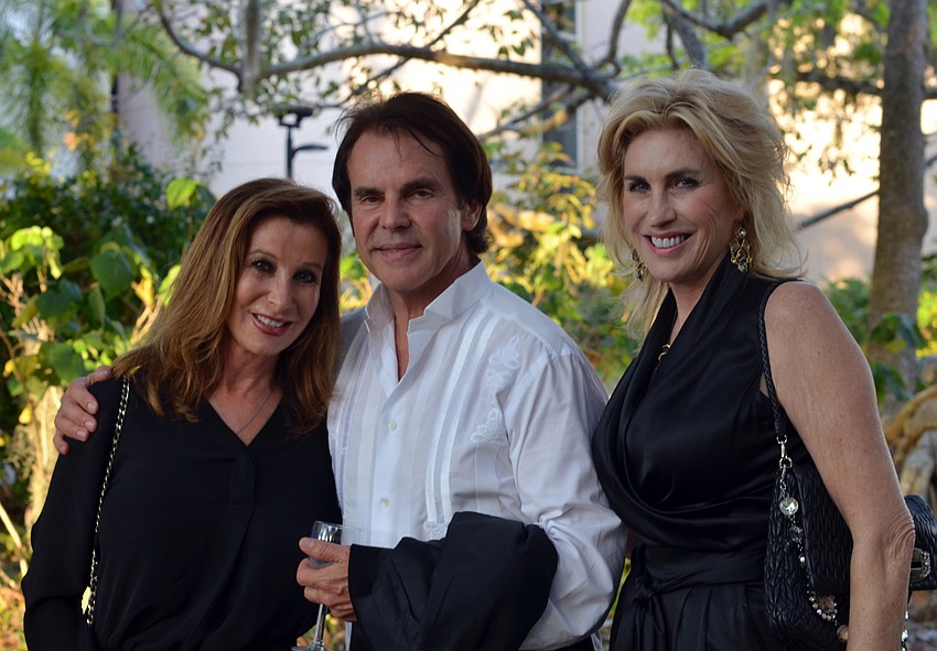 Elle and Dr. William McComb with Barbara Kelly