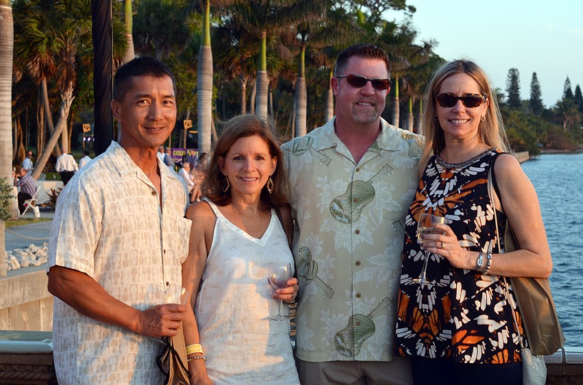 Ken and Jodi Esteban with Michael and Amanda Kulaw