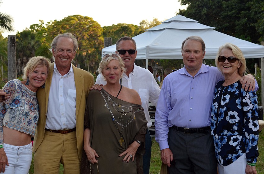 Nancy Mina, Sam Alfstad, Paige Petersen, Curtis Jordan and Bruce and Sandra Tully