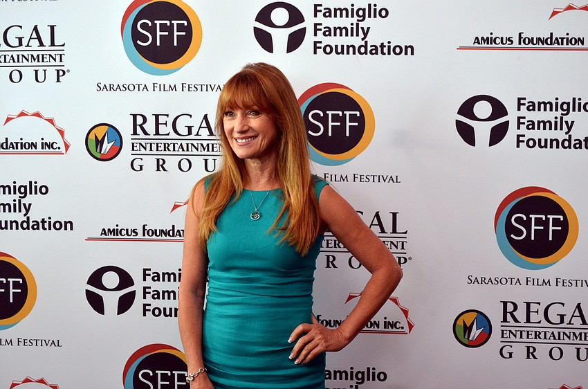 Jane Seymour at Sarasota Film Festival’s ‘At Lunch with…Jane Seymour’ event on Friday, April 17, at Sarasota Yacht Club.