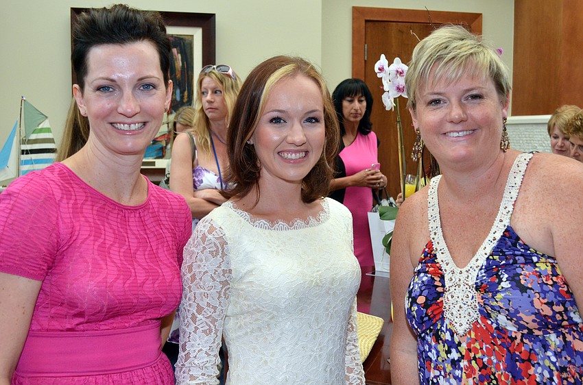 Justine Amdur, Monique Paterson and Jennifer Heath