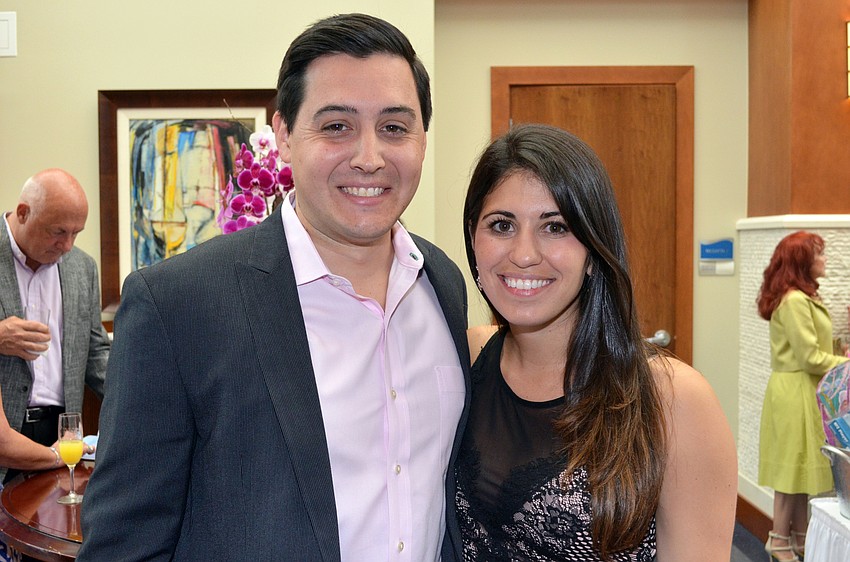 Michael Calamaras and Chairwoman Kelly Martella