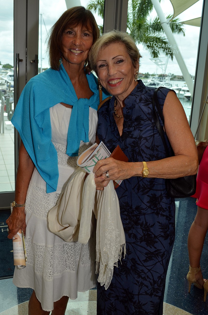 Linda Kieves and Linda Baker