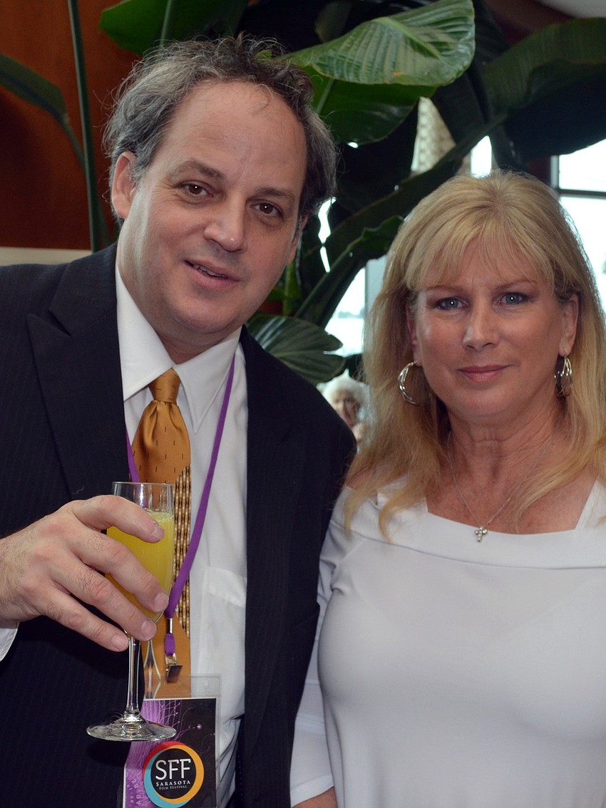 Gus Mollasis and Julie Milton