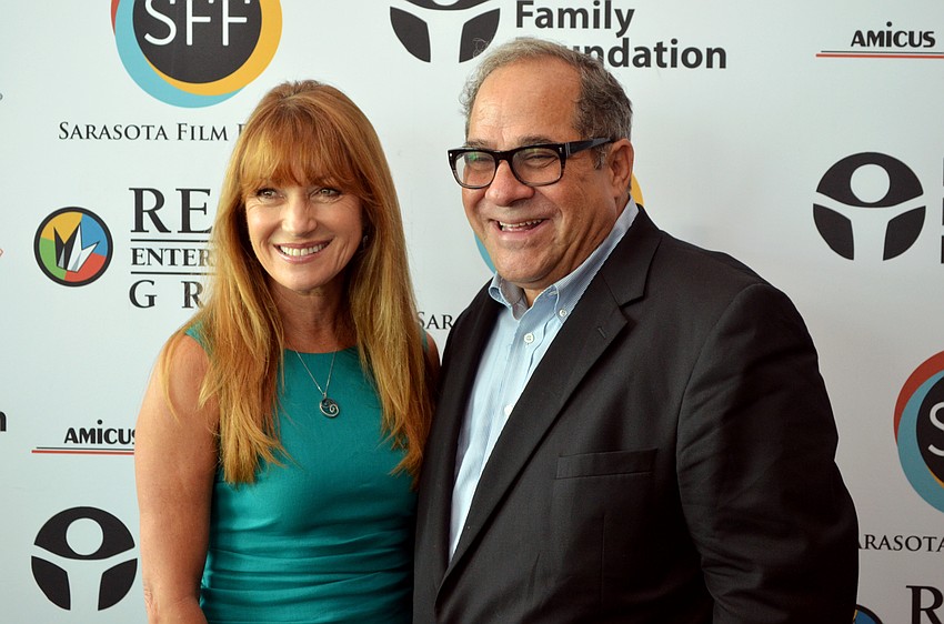Jane Seymour with Mark Famiglio