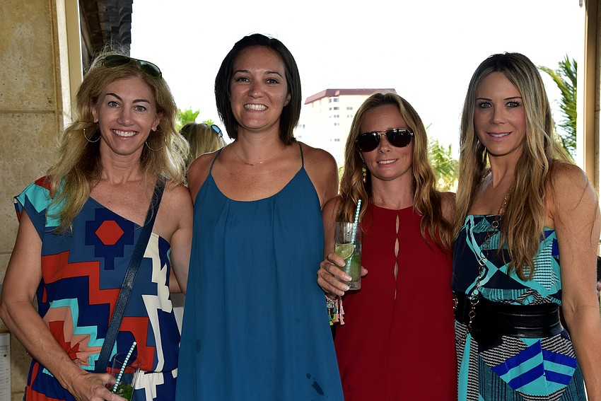 Cindy Monchecourt, Caprill Hembree, Amber Day and Courtney Tarantino
