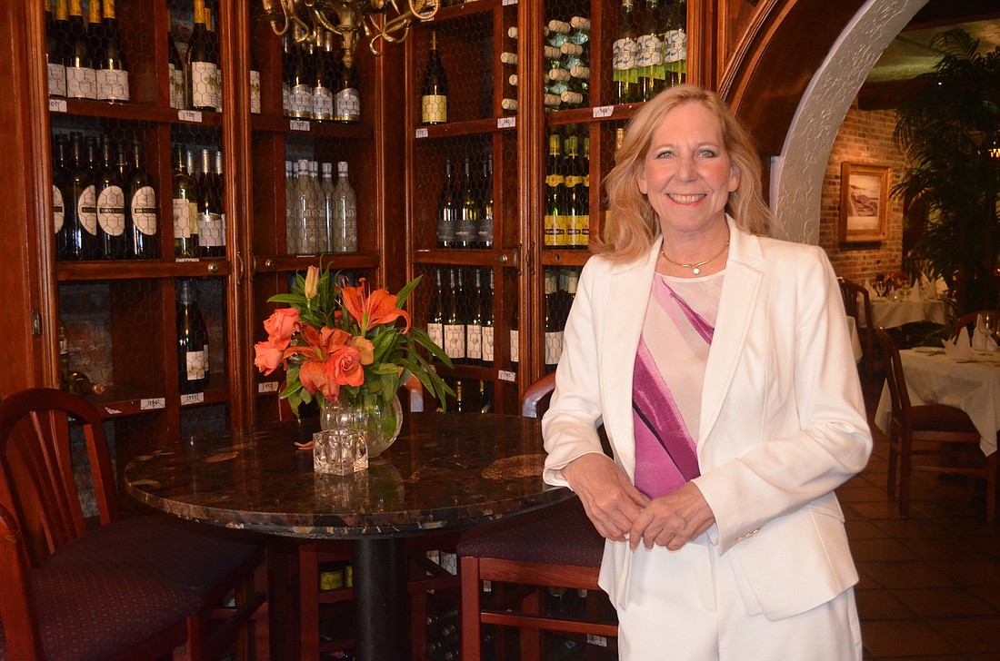 Cafe L'Europe owner Betsie Coolidge